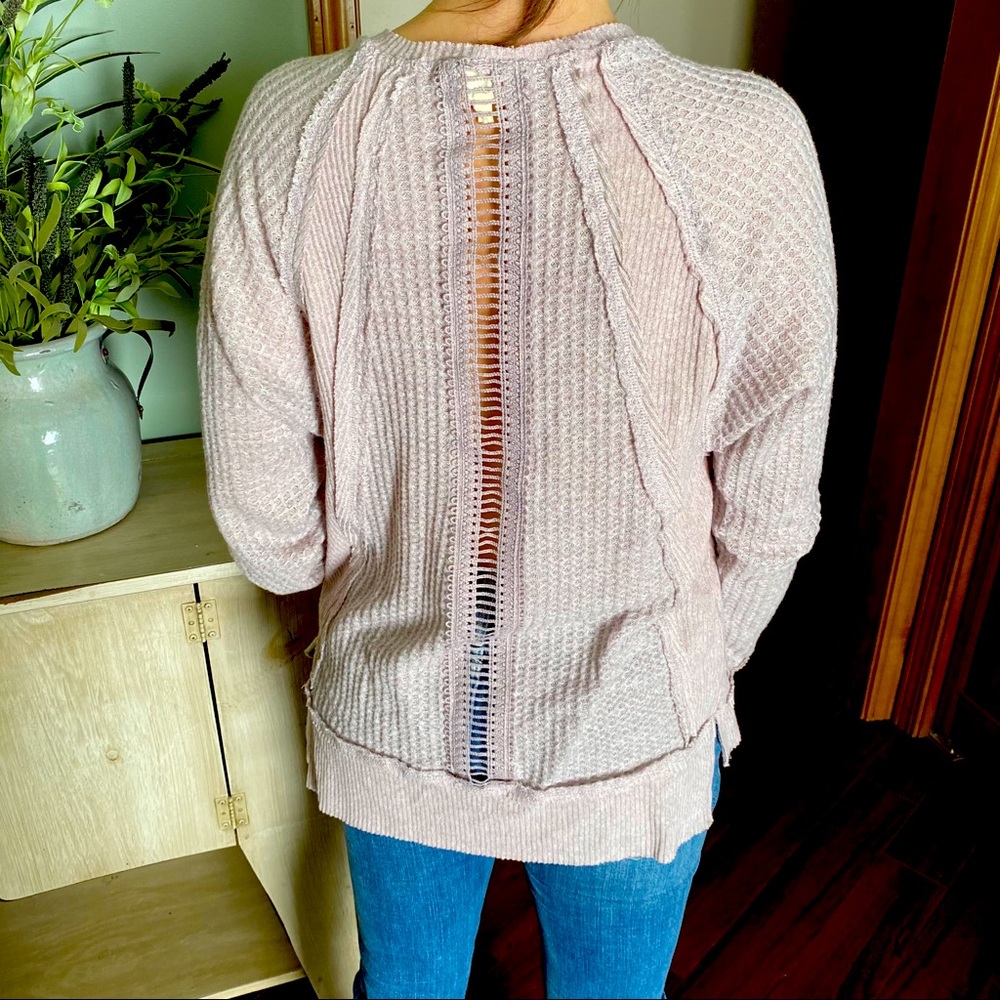NWOT BKE Lavender Long Sleeve Top